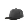 Cappellino Bank Five-S dark grey-black - personalizzabile con logo