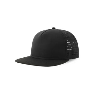 Cappellino Bank Five-S nero - personalizzabile con logo