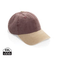 Cappellino BEAU AWARE™ in twill di cotone da 270 gm2 maroon - personalizzabile con logo