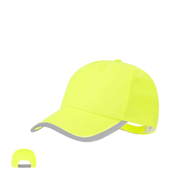 Cappellino Bimbo Sommer amarelo fluor - personalizzabile con logo