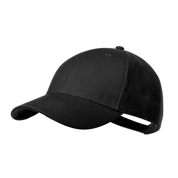 Cappellino Calipso nero - personalizzabile con logo