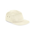 Cappellino Canvas 5 Camper Panel Cap natural - personalizzabile con logo