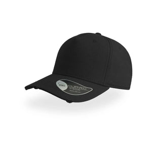 Cappellino Cargo nero - personalizzabile con logo