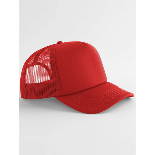 Cappellino Classic Foam Trucker rosso - personalizzabile con logo