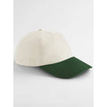 Cappellino Contrast Peak Leisure Cap bianco - personalizzabile con logo