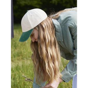 Cappellino Contrast Peak Low Profile Vintage Cap - personalizzabile con logo