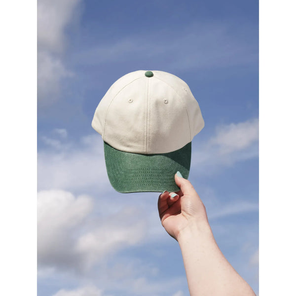Cappellino Contrast Peak Low Profile Vintage Cap - personalizzabile con logo