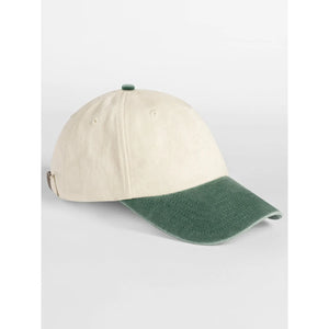 Cappellino Contrast Peak Low Profile Vintage Cap - personalizzabile con logo