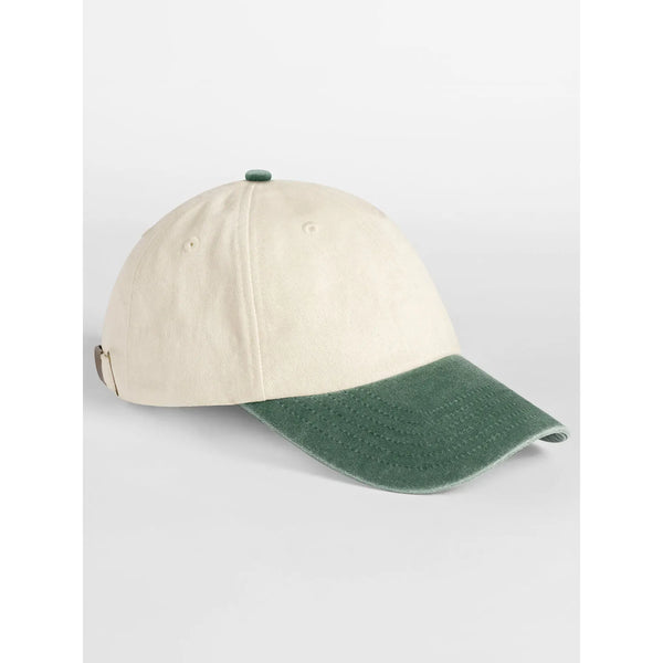 Cappellino Contrast Peak Low Profile Vintage Cap - personalizzabile con logo