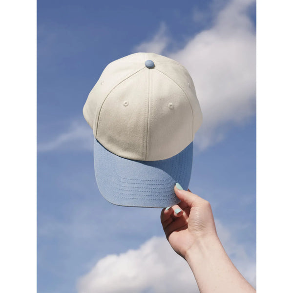 Cappellino Contrast Peak Low Profile Vintage Cap - personalizzabile con logo