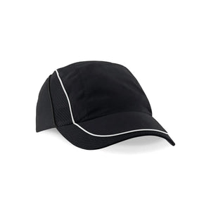 Cappellino Coolmax Flow Mesh Cap nero - personalizzabile con logo
