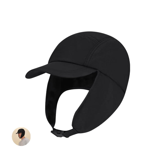 Cappellino Cuarich nero - personalizzabile con logo