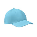 Cappellino da 6 pannelli blu - personalizzabile con logo