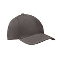 Cappellino da 6 pannelli grigio - personalizzabile con logo