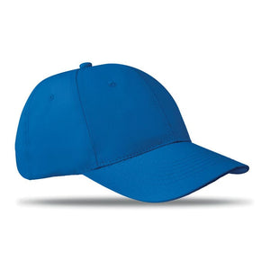 Cappellino da 6 pannelli royal - personalizzabile con logo