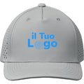 Cappellino da baseball 5 pannelli Grigio - personalizzabile con logo