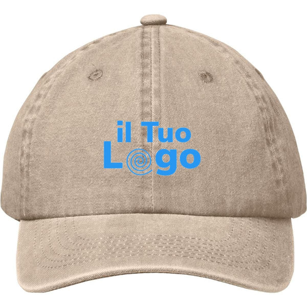 Cappellino da baseball 6 pannelli - personalizzabile con logo