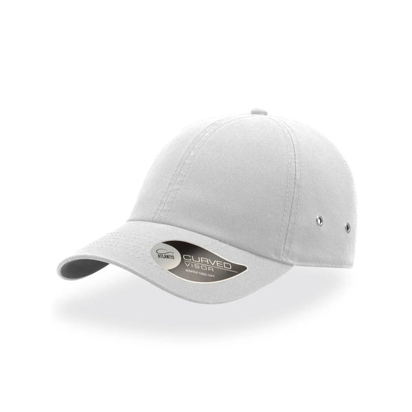 Cappellino da baseball Action bianco - personalizzabile con logo