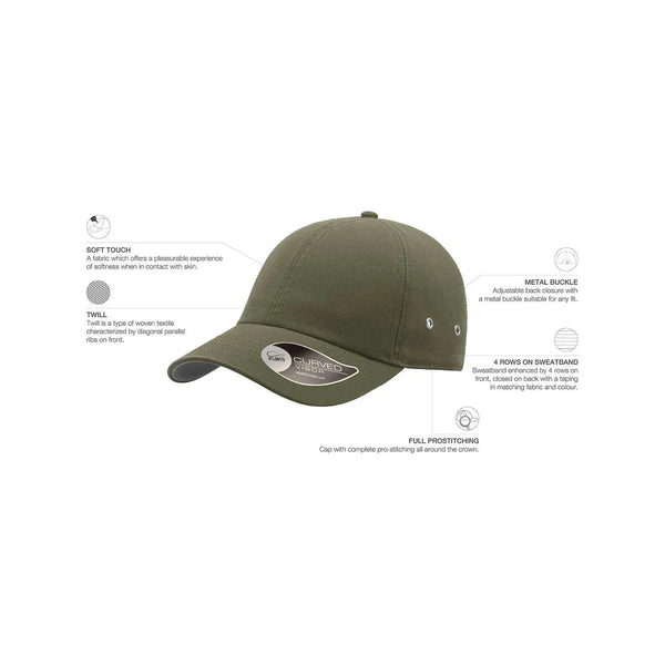 Cappellino da baseball Action - personalizzabile con logo