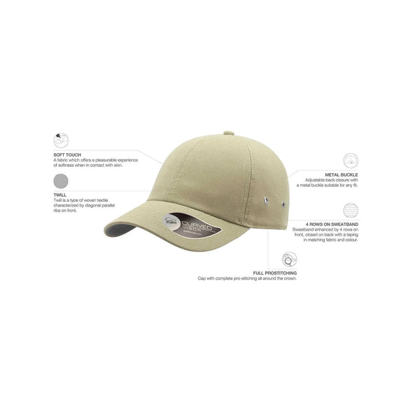 Cappellino da baseball Action - personalizzabile con logo