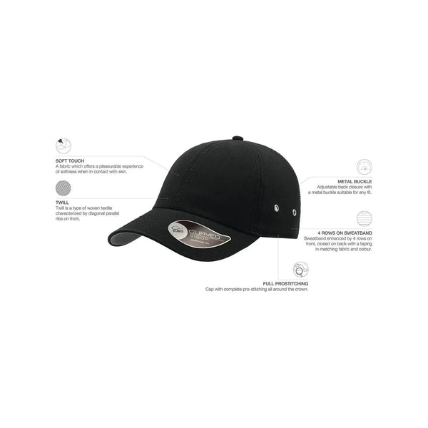 Cappellino da baseball Action - personalizzabile con logo