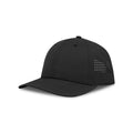 Cappellino da baseball Breezy-S nero - personalizzabile con logo