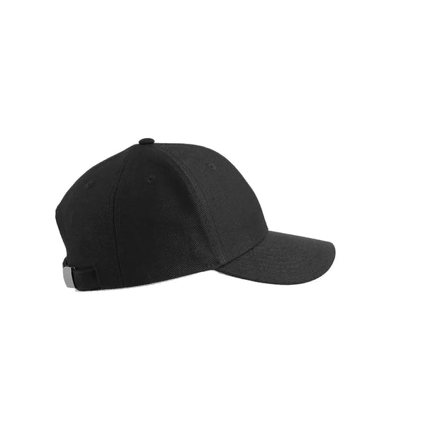 Cappellino da baseball Champion nero - personalizzabile con logo