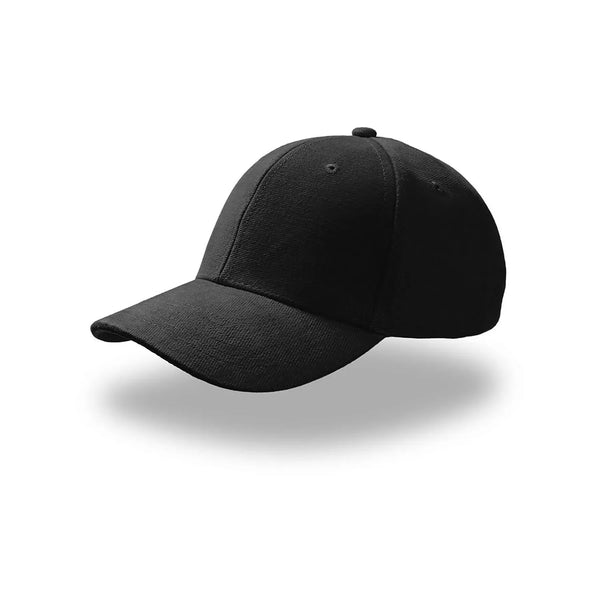 Cappellino da baseball Champion nero - personalizzabile con logo