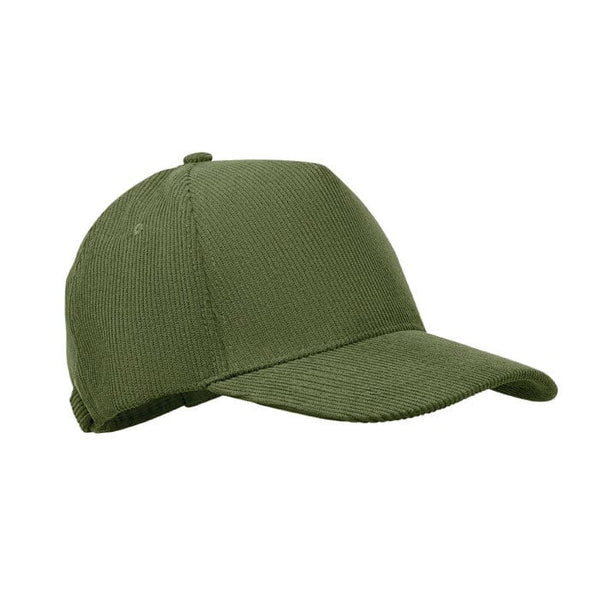 Cappellino da baseball chiusura in metallo verde - personalizzabile con logo