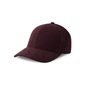 Cappellino da baseball Cordy-S bordeaux - personalizzabile con logo