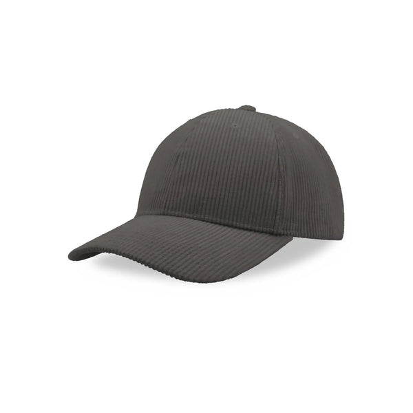 Cappellino da baseball Cordy-S grigio - personalizzabile con logo