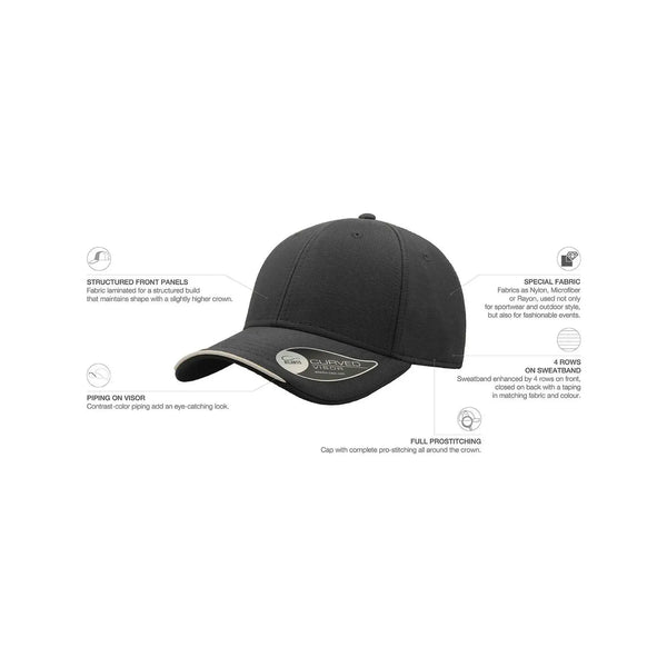 Cappellino da baseball Estoril - personalizzabile con logo