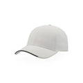 Cappellino da baseball Estoril-S bianco - personalizzabile con logo
