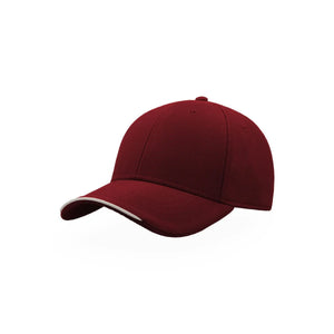 Cappellino da baseball Estoril-S bordeaux - personalizzabile con logo