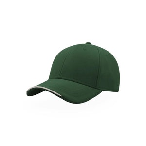 Cappellino da baseball Estoril-S verde - personalizzabile con logo