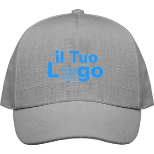Cappellino da baseball in canapa - personalizzabile con logo