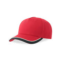 Cappellino da baseball Kid Star-S rosso - personalizzabile con logo