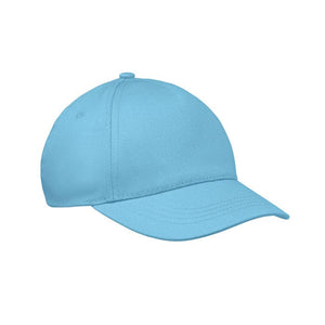 Cappellino da baseball per bambini blu - personalizzabile con logo