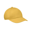 Cappellino da baseball per bambini Giallo - personalizzabile con logo