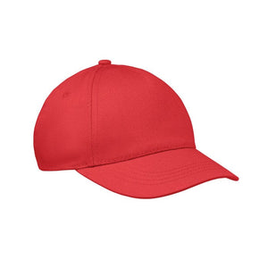 Cappellino da baseball per bambini Rosso - personalizzabile con logo