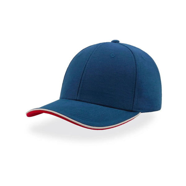 Cappellino da baseball Pilot Piping Sandwich royal - personalizzabile con logo