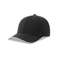 Cappellino da baseball Pilot Piping Sandwich-S nero - personalizzabile con logo