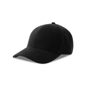 Cappellino da baseball Pilot-S nero - personalizzabile con logo