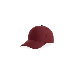 Cappellino da baseball Recy Five bordeaux - personalizzabile con logo