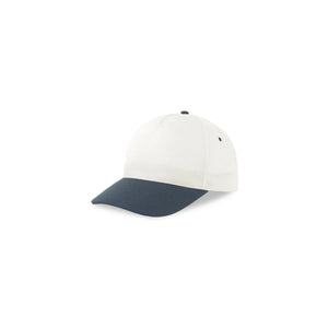 Cappellino da baseball Recy Five white-navy - personalizzabile con logo