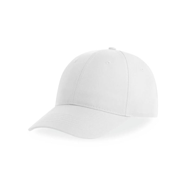 Cappellino da baseball Recy Six bianco - personalizzabile con logo