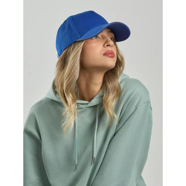 Cappellino da baseball Reflect nero - personalizzabile con logo