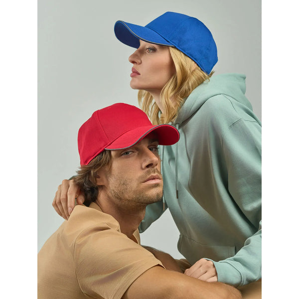 Cappellino da baseball Reflect nero - personalizzabile con logo