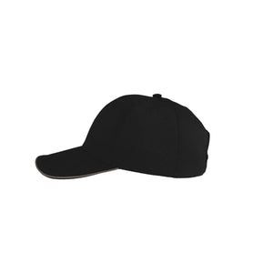 Cappellino da baseball Reflect nero - personalizzabile con logo