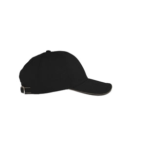 Cappellino da baseball Reflect nero - personalizzabile con logo
